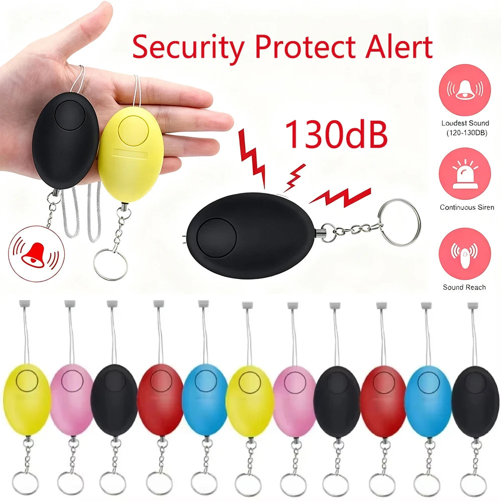 🚨 Alarma Personal 130 dB – Tu Seguridad al Alcance de Tu Mano