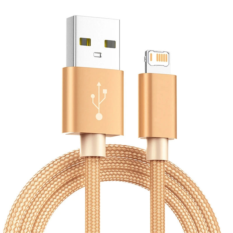 CABLE USB A LIGHTNING DE CARGA RÁPIDA
