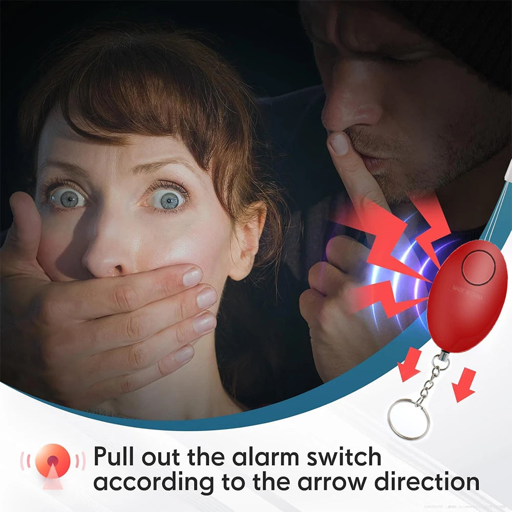 🚨 Alarma Personal 130 dB – Tu Seguridad al Alcance de Tu Mano
