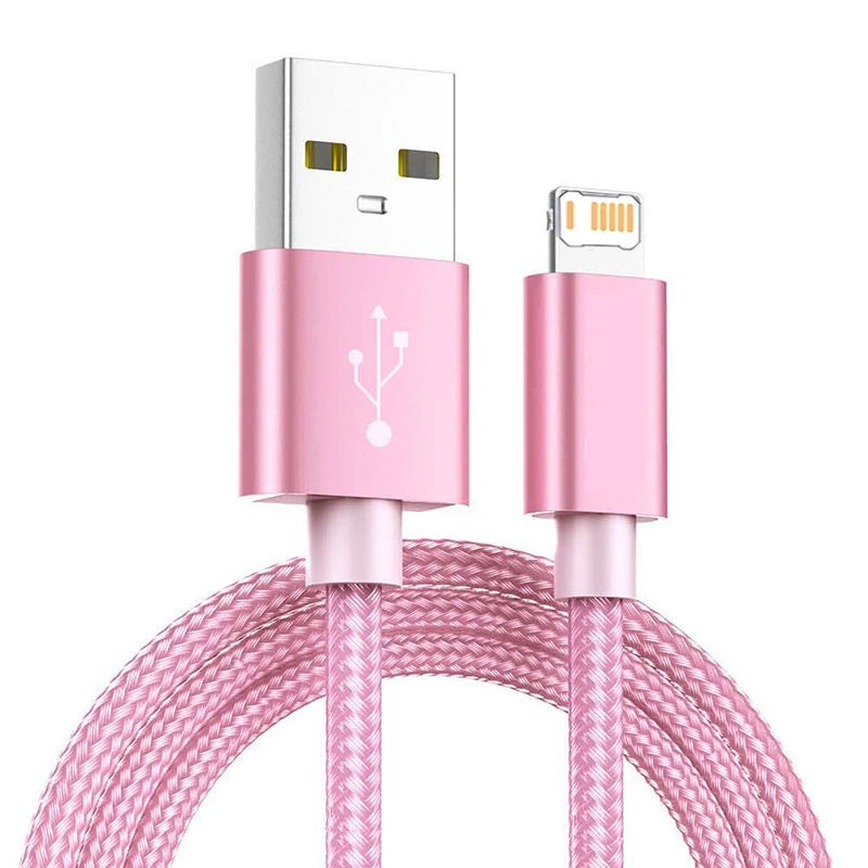 CABLE USB A LIGHTNING DE CARGA RÁPIDA