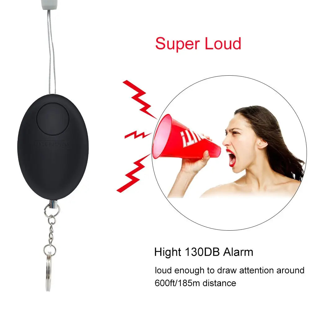 🚨 Alarma Personal 130 dB – Tu Seguridad al Alcance de Tu Mano
